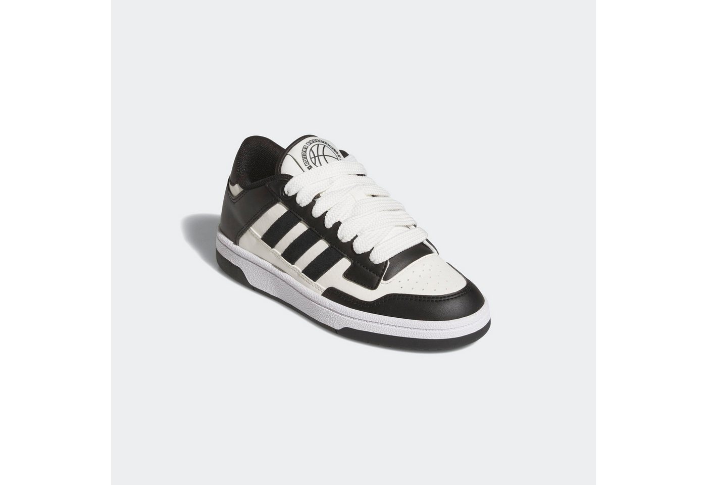 adidas Sportswear RAPID COURT LOW Sneaker für Kinder (schwarz/weiß)