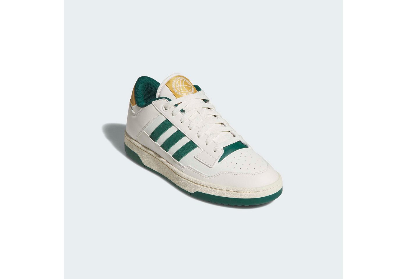 adidas Sportswear RAPID COURT LOW Sneaker (weiß/grün/gold)