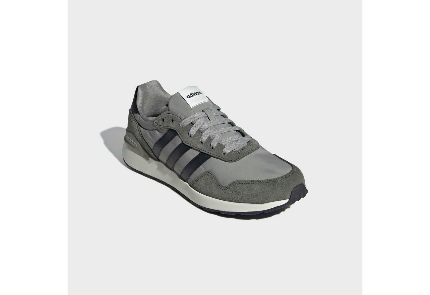 adidas Sportswear RUN 60S 4.0 Sneaker (silber/schwarz/grün)