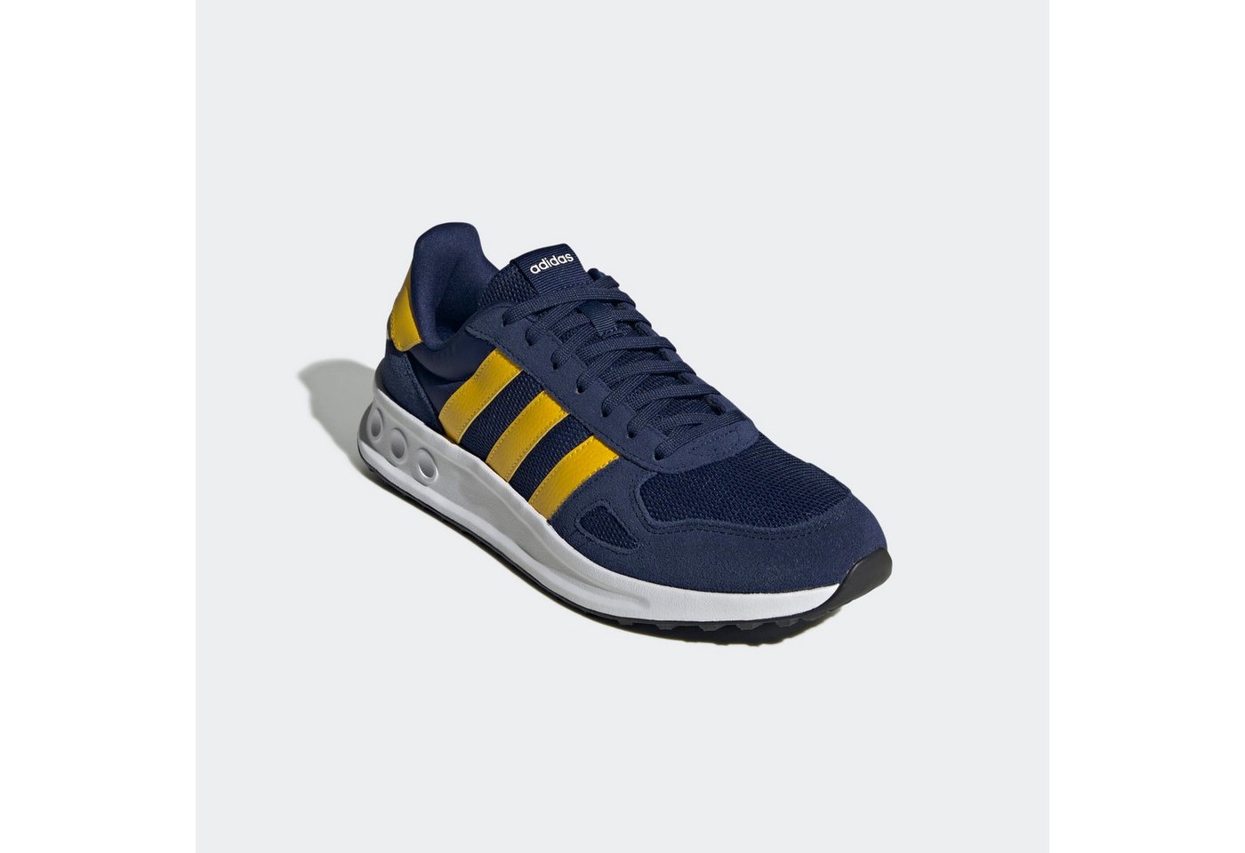 adidas Sportswear RUN 84 Sneaker inspiriert vom Design des adidas LA Trainer (blau/weiß/gelb)