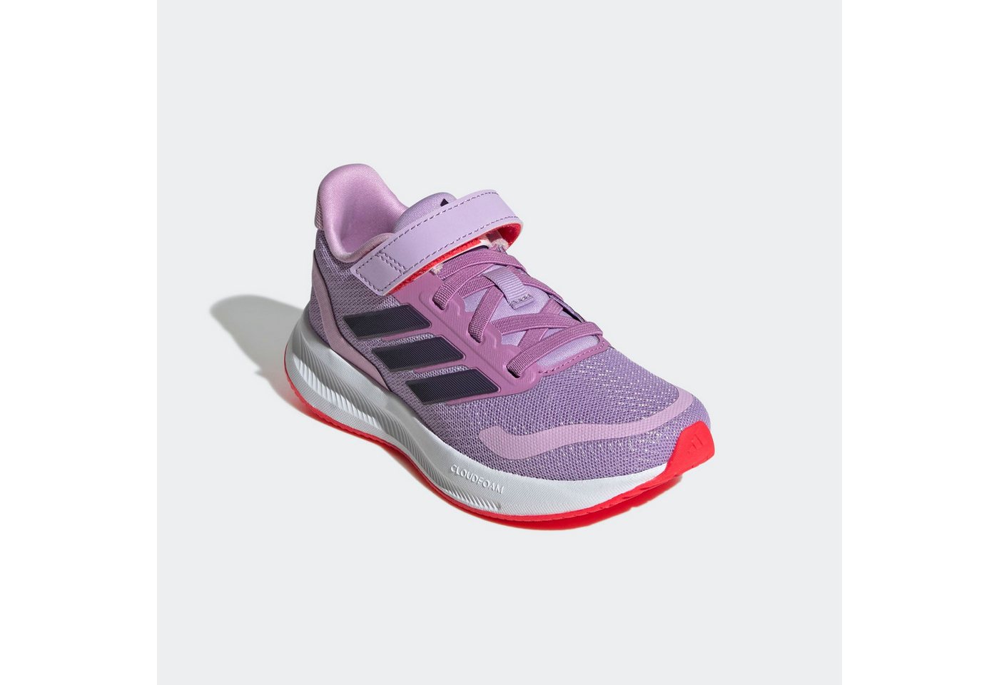 adidas Sportswear RUNFALCON 5 KIDS Laufschuh mit Klettverschluss, für Kinder (lila)