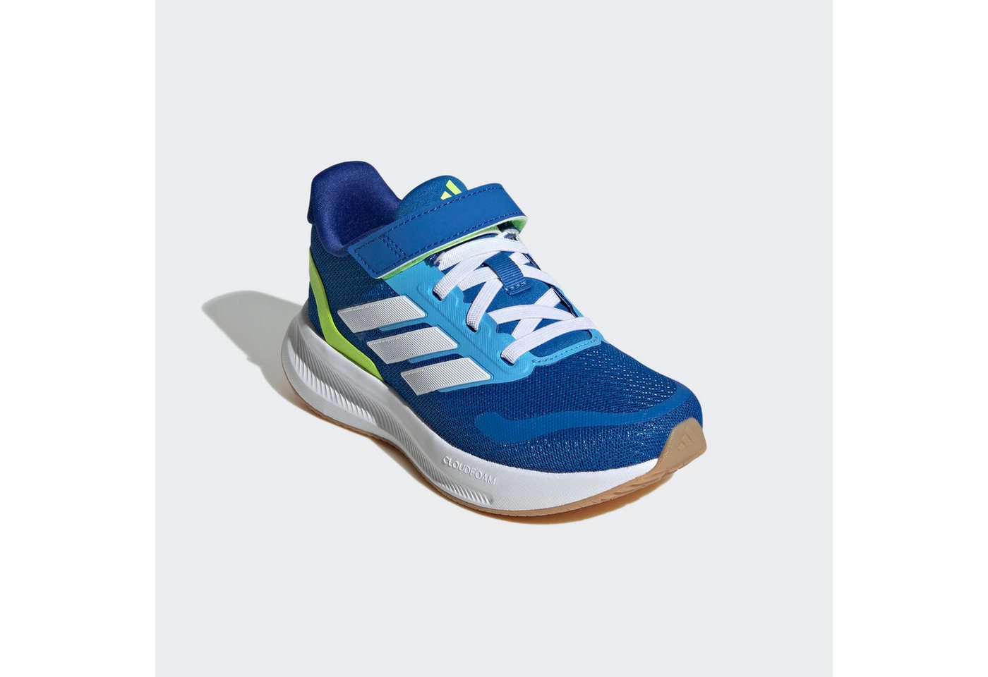 adidas Sportswear RUNFALCON 5 KIDS Laufschuh mit Klettverschluss, für Kinder (BROYAL/FTWWHT/LUCLEM)