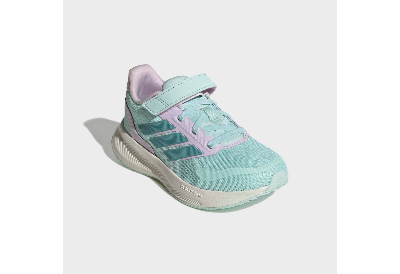 adidas Sportswear RUNFALCON 5 KIDS Laufschuh mit Klettverschluss, für Kinder (HALMIN/MINTON/ICELAV)