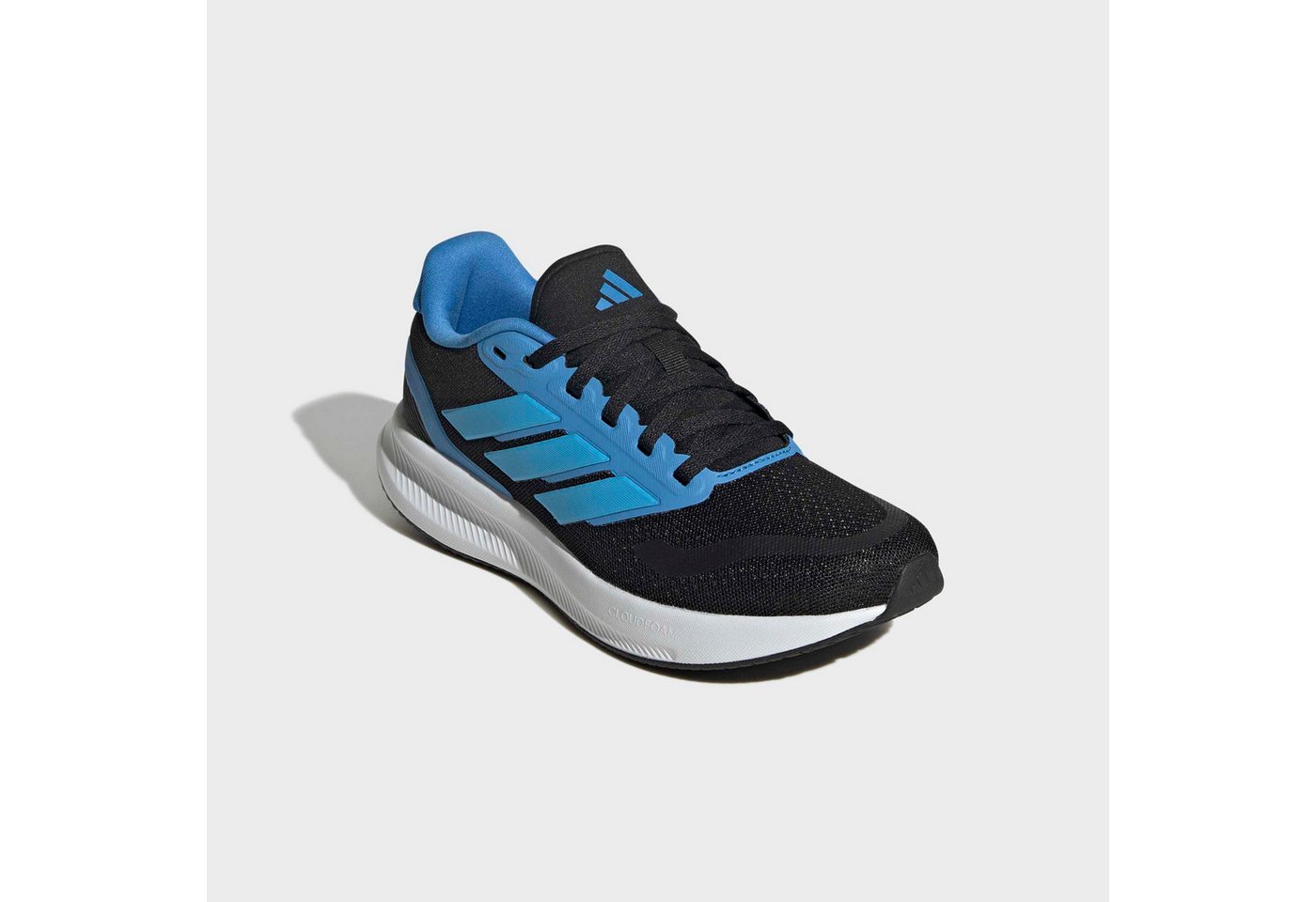 adidas Sportswear RUNFALCON 5 Laufschuh für Kinder (schwarz/blau)