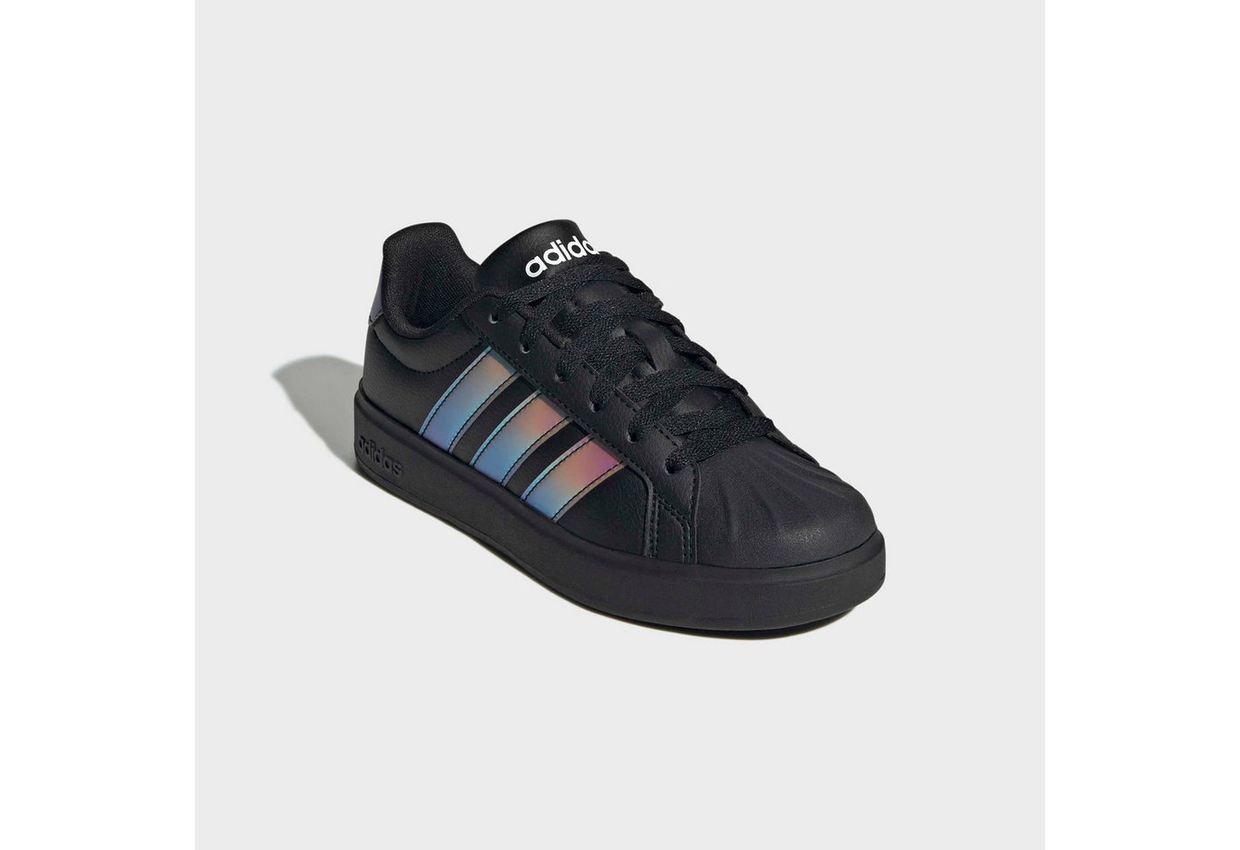 adidas Sportswear STREETTALK KIDS Sneaker inspiriert vom Design des adidas superstar, für Kinder & Jugendliche (schwarz/weiß)