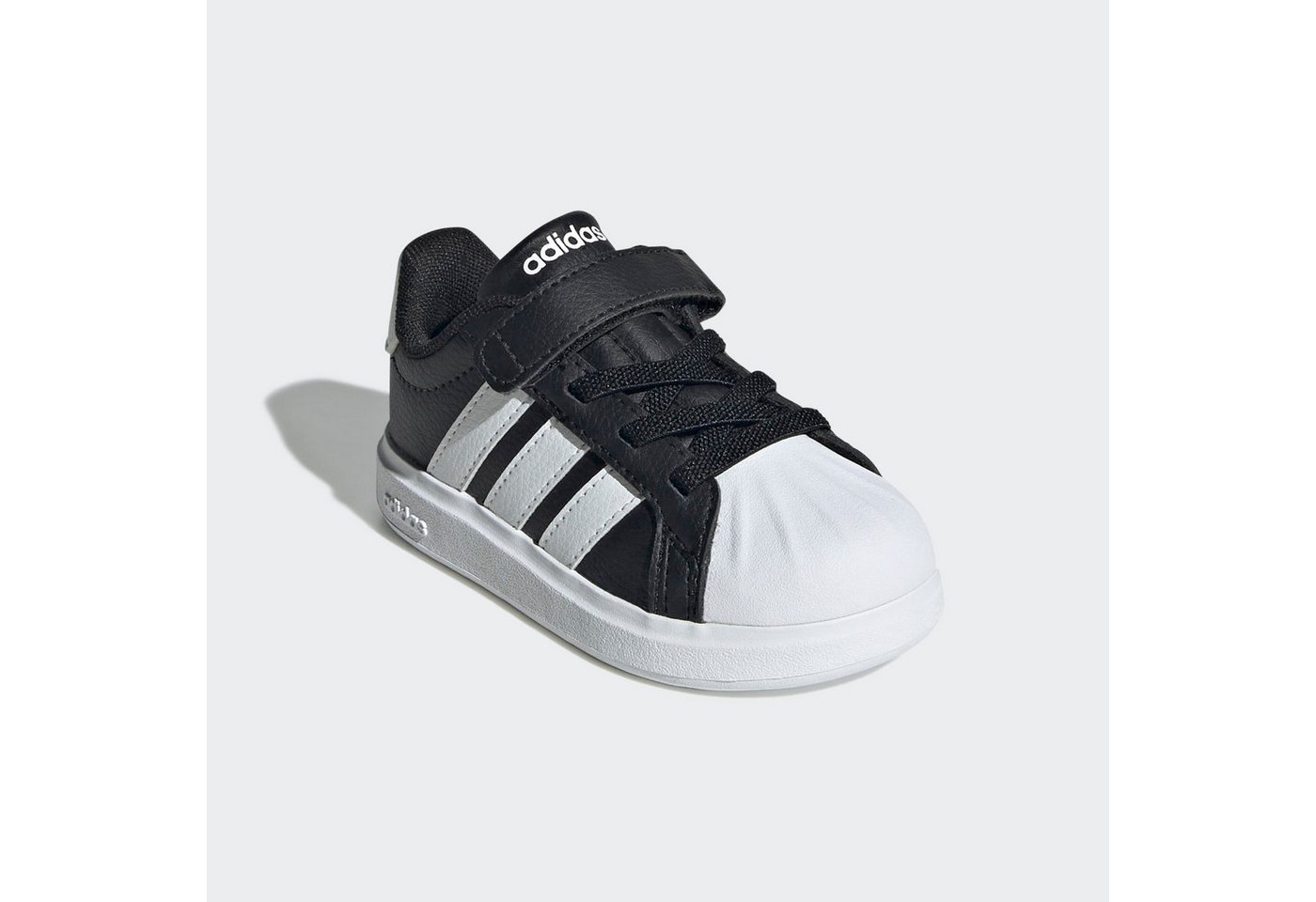adidas Sportswear STREETTALK Sneaker inspiriert vom Design des adidas superstar, für Kinder (schwarz/weiß)