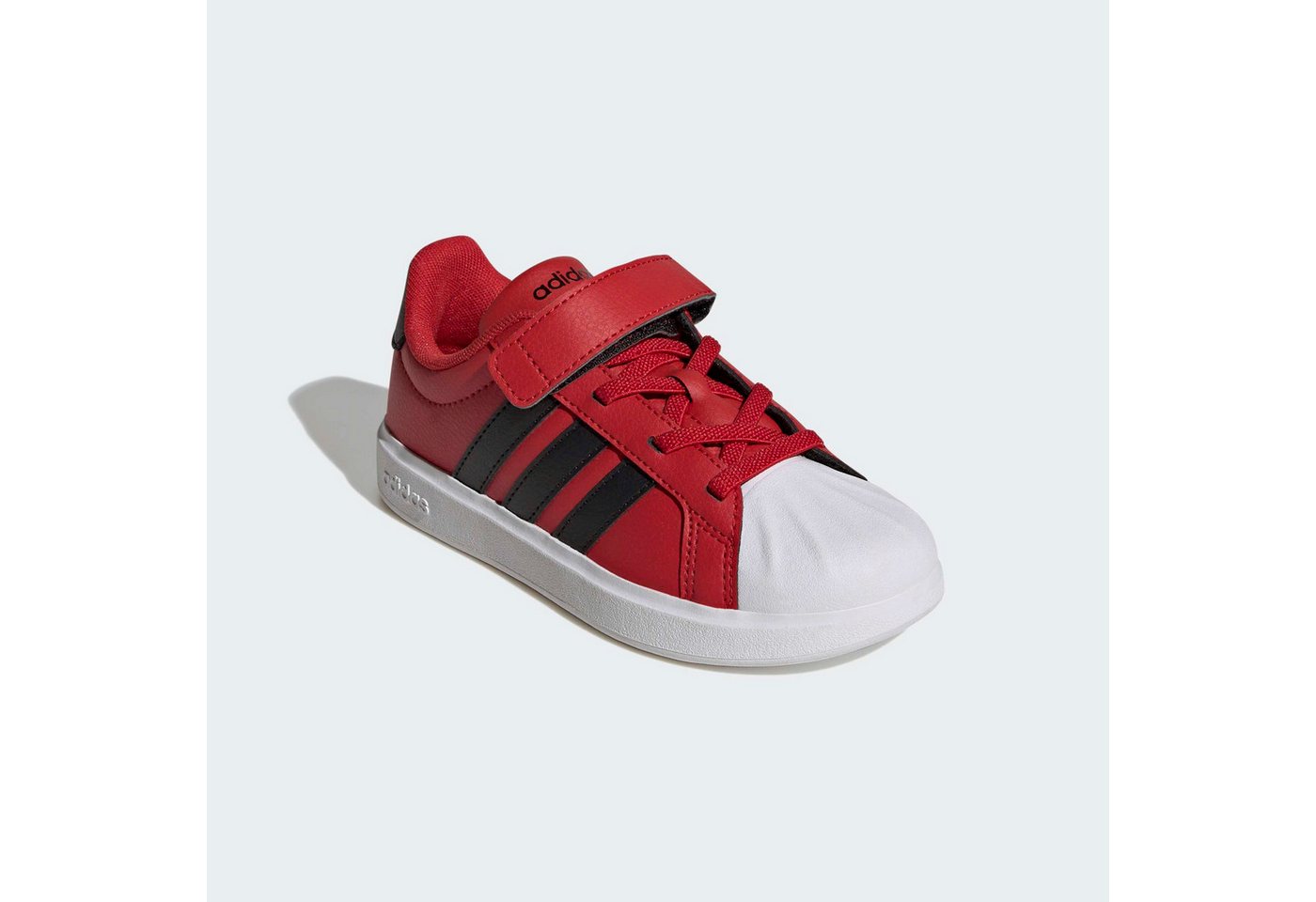 adidas Sportswear STREETTALK Sneaker inspiriert vom Design des adidas superstar, für Kinder (schwarz/weiß)