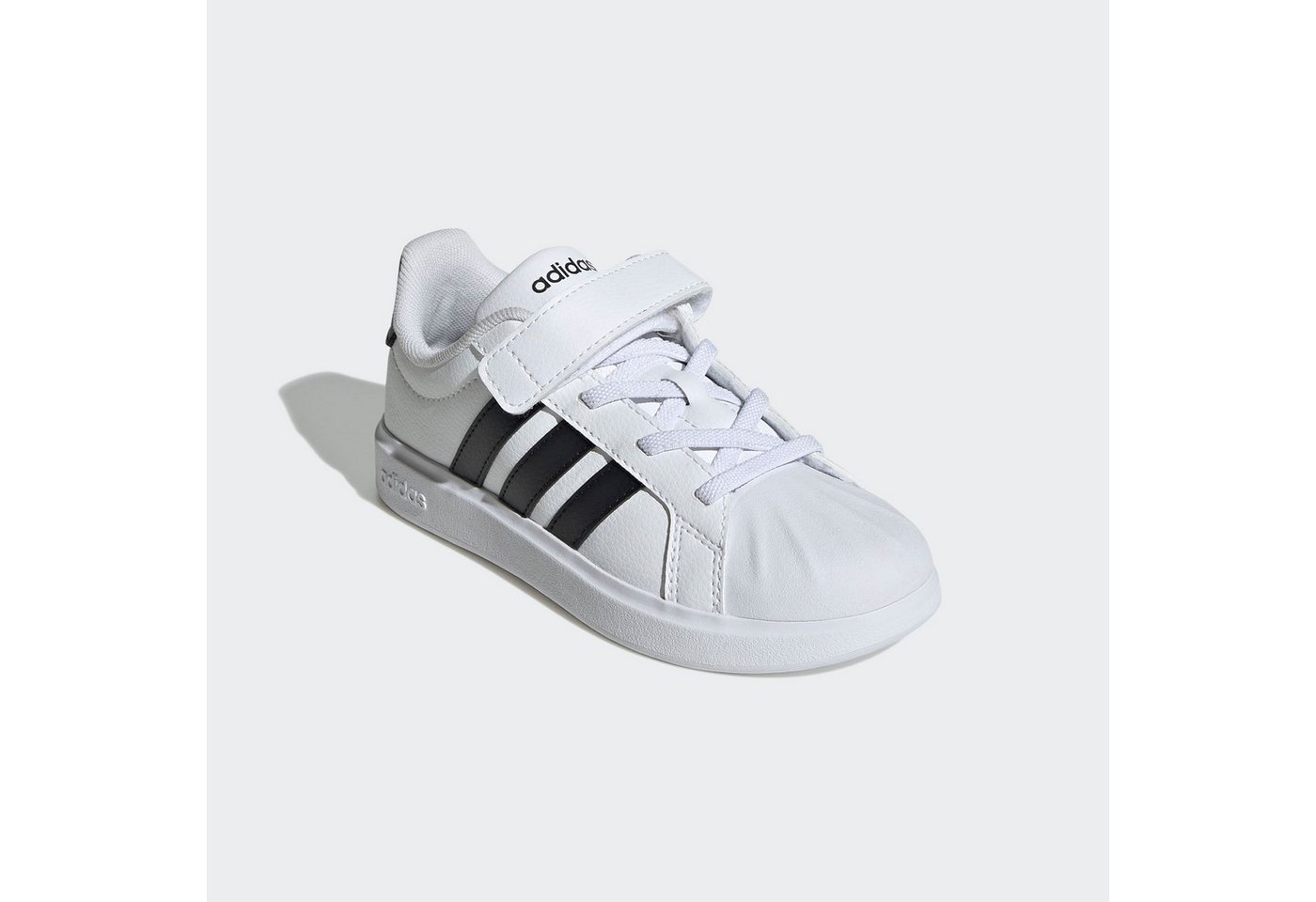 adidas Sportswear STREETTALK Sneaker inspiriert vom Design des adidas superstar, für Kinder (weiß/schwarz)
