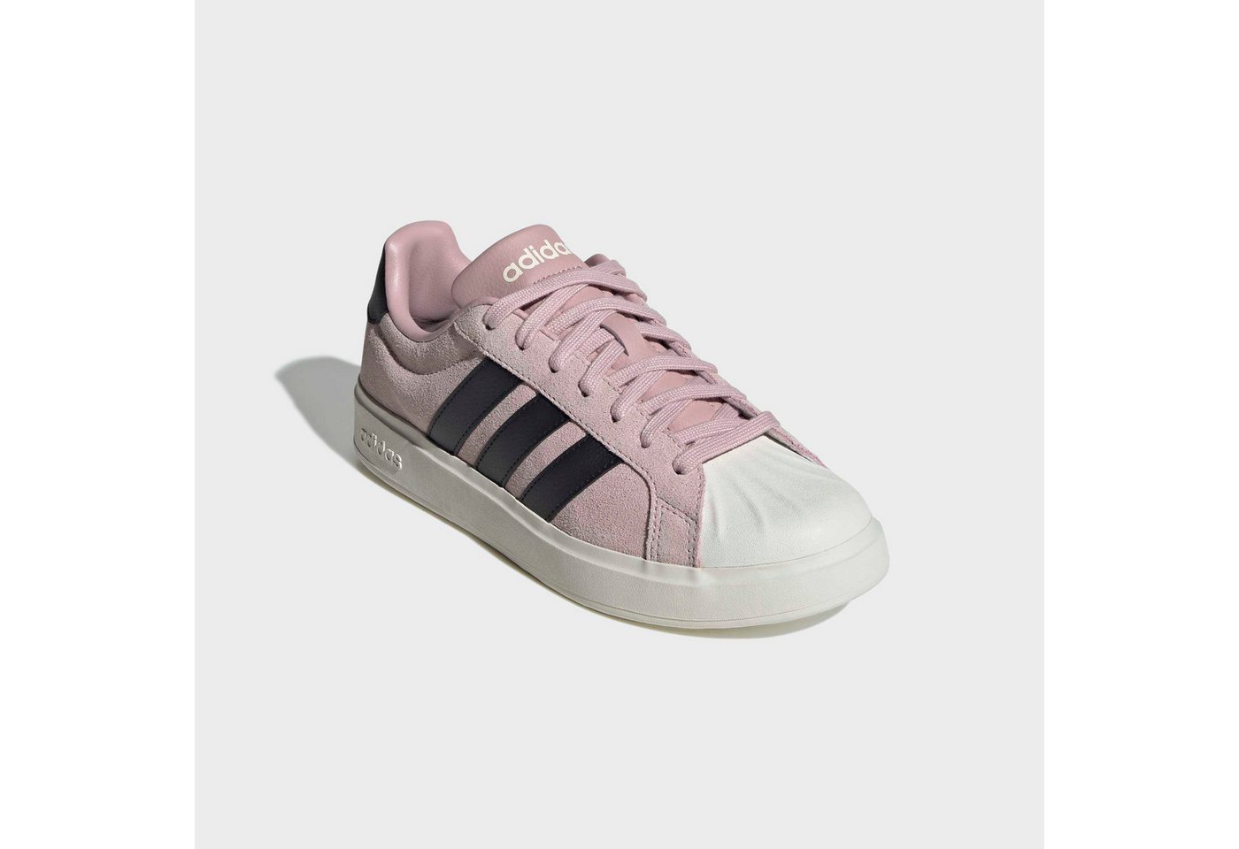 adidas Sportswear STREETTALK Sneaker inspiriert vom Design des adidas Superstar (lila/schwarz/weiß)
