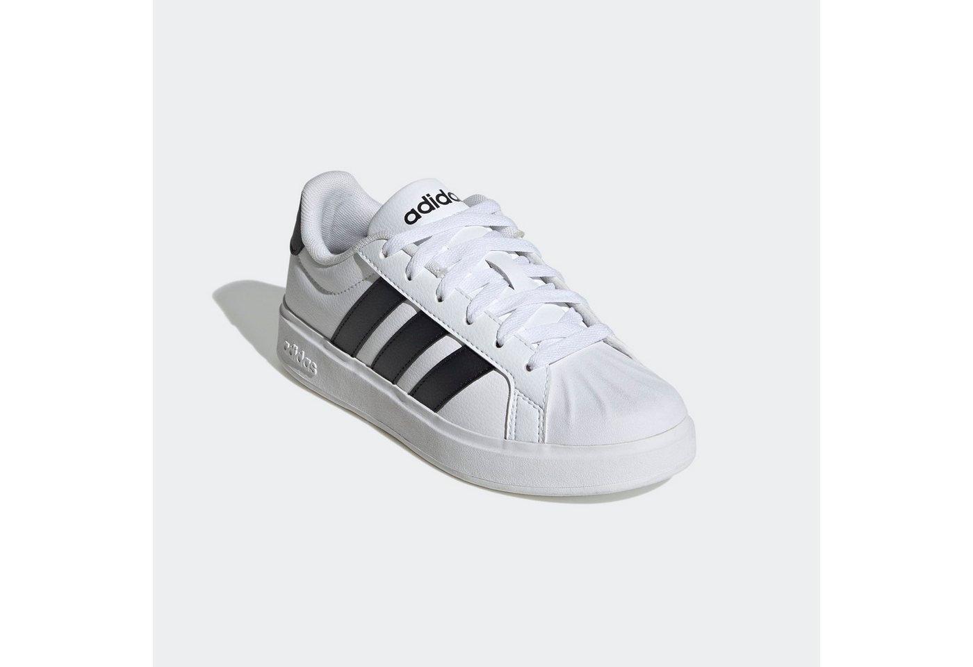 adidas Sportswear STREETTALK Sneaker inspiriert vom Design des adidas superstar (weiß/schwarz)