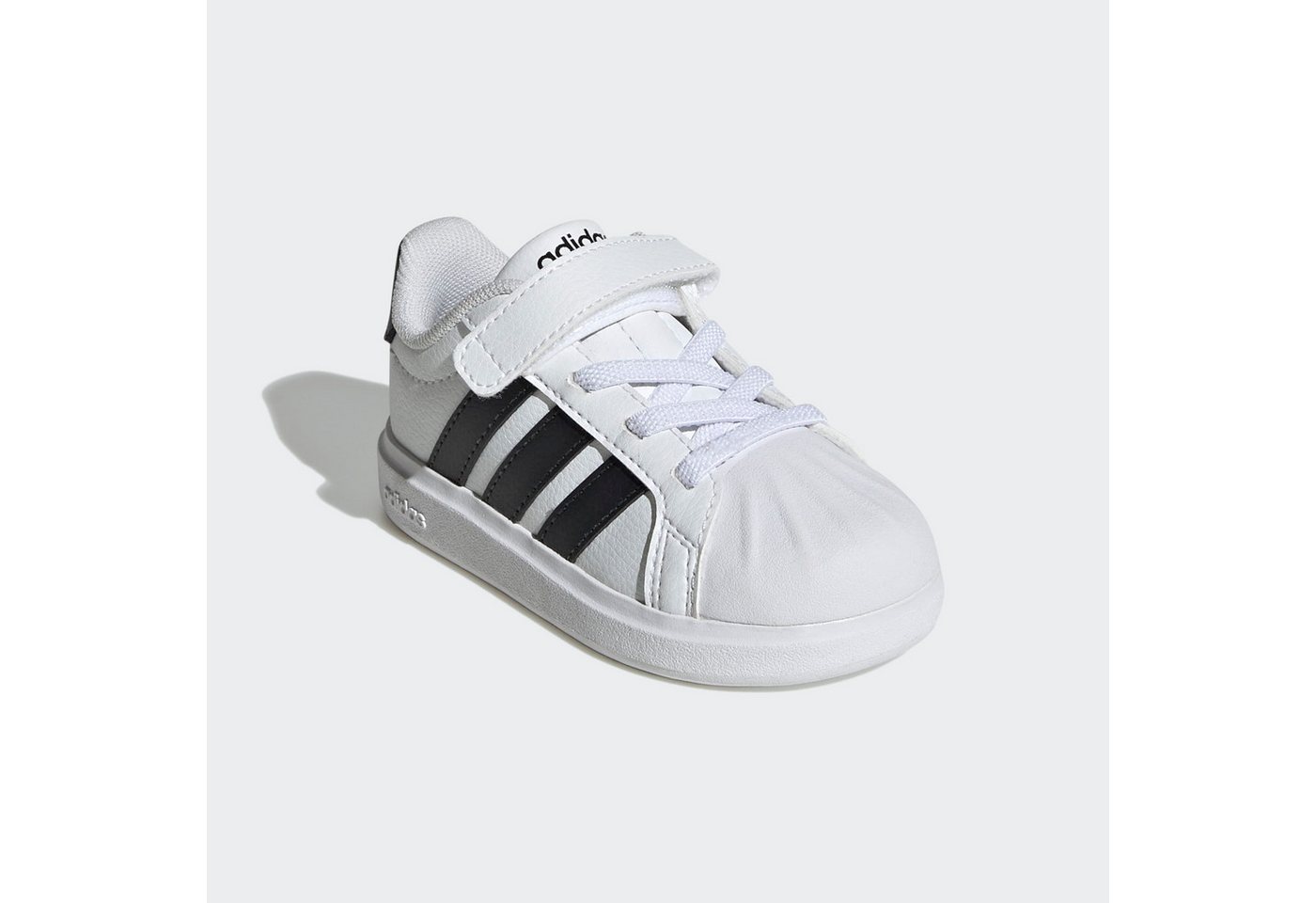 adidas Sportswear STREETTALK Sneaker inspiriert vom Design des adidas superstar, für Kinder (weiß/schwarz)