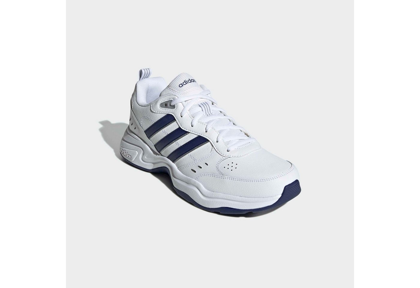 adidas Sportswear STRUTTER Sneaker (weiß/blau/silber)