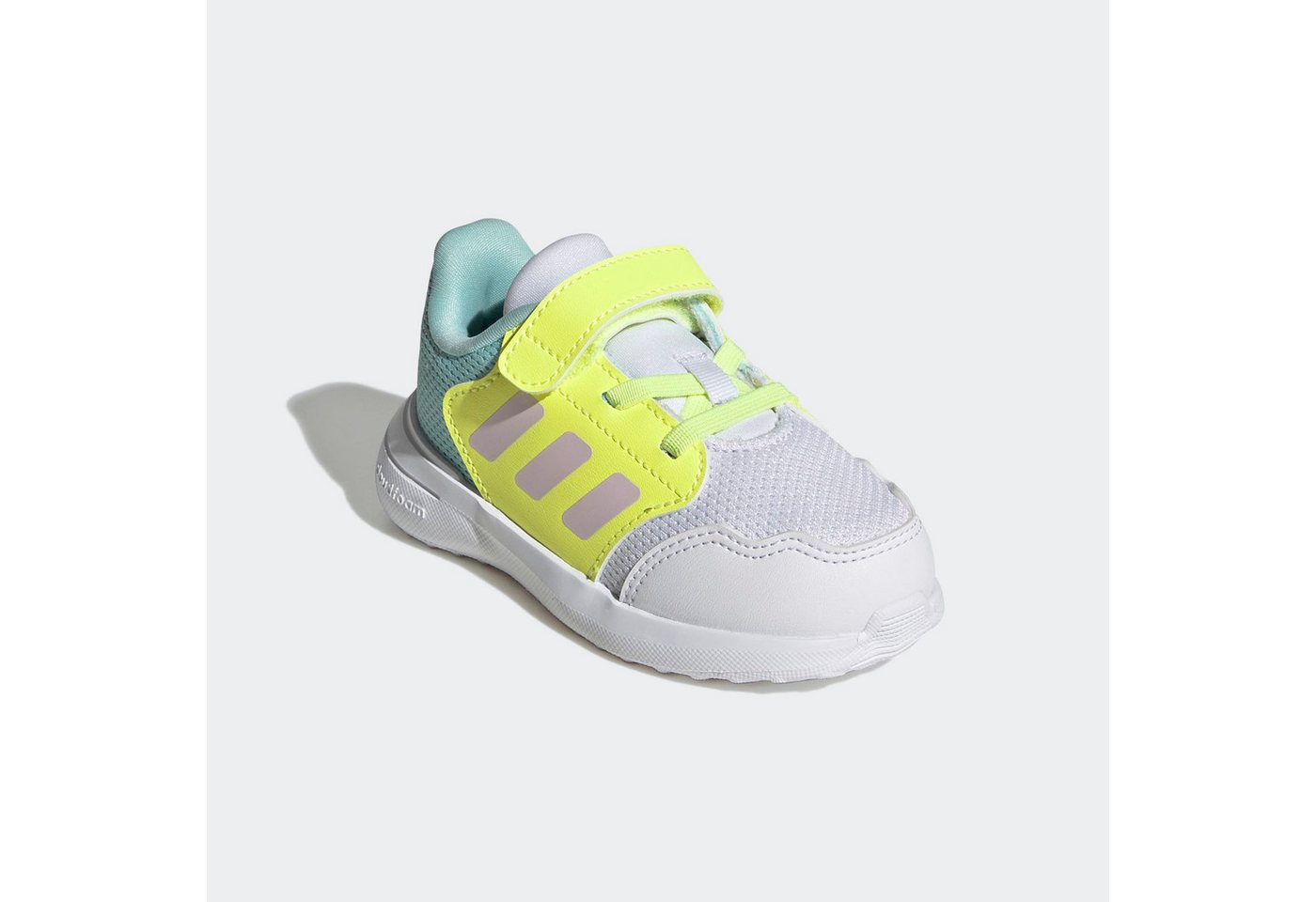 adidas Sportswear TENSAUR RUN 3.0 KIDS Klettschuh für Kinder (weiß/rosa/gelb)