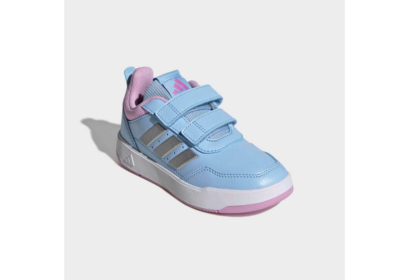 adidas Sportswear TENSAUR SPORT 3.0 CF K Sneaker mit Klettverschluss, für Kinder & Jugendliche (silber/lila)