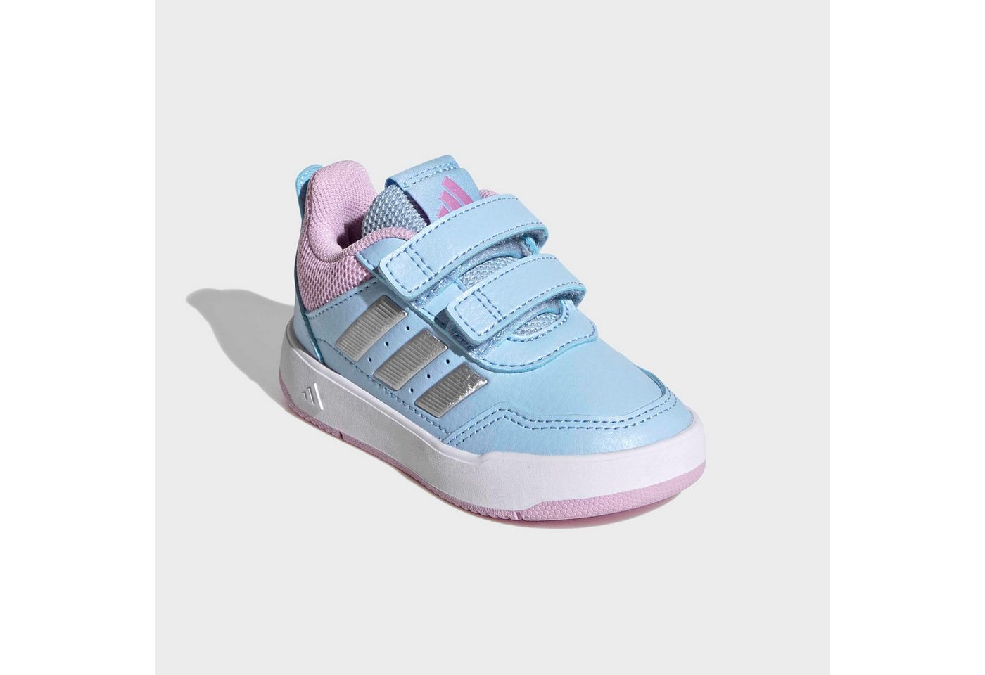 adidas Sportswear TENSAUR SPORT 3.0 FÜR BABYS UND KLEINKINDER Sneaker für Kinder, mit Klettverschluss (silber/lila)