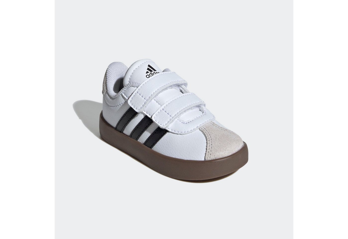 adidas Sportswear VL COURT 3.0 KIDS Klettschuh inspiriert vom Design des adidas samba, für Kinder
