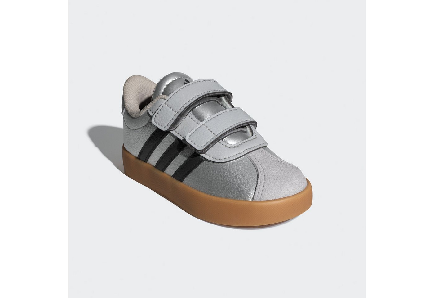 adidas Sportswear VL COURT 3.0 KIDS SCHUH Sneaker (1-tlg) (silber/schwarz/grau)