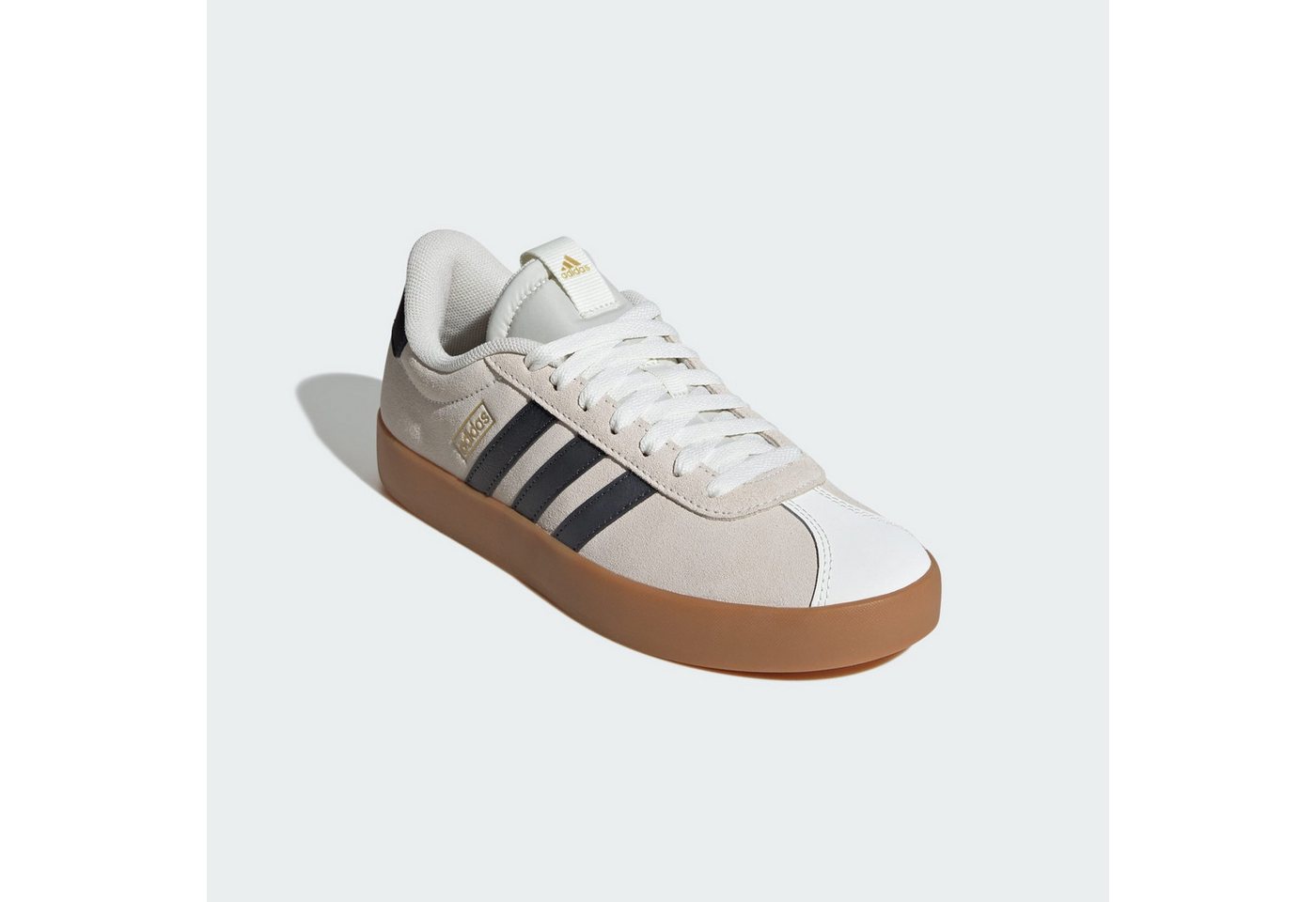adidas Sportswear VL COURT 3.0 SCHUH Sneaker (1-tlg) (weiß/grau/gold)