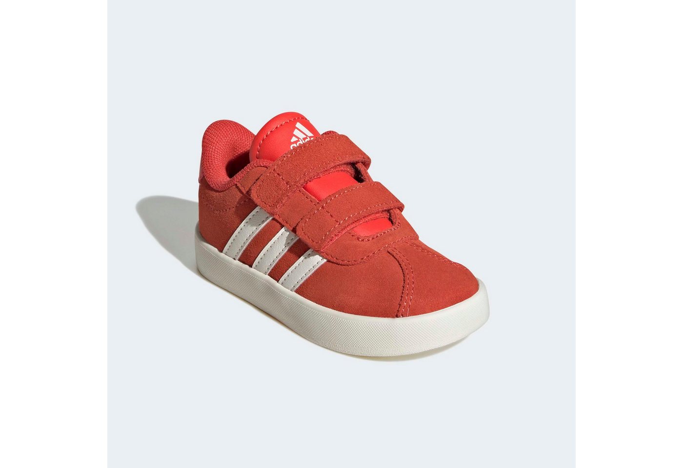 adidas Sportswear VL COURT 3.0 Sneaker für Kinder, inspiriert vom Design des adidas samba (rot/weiß)