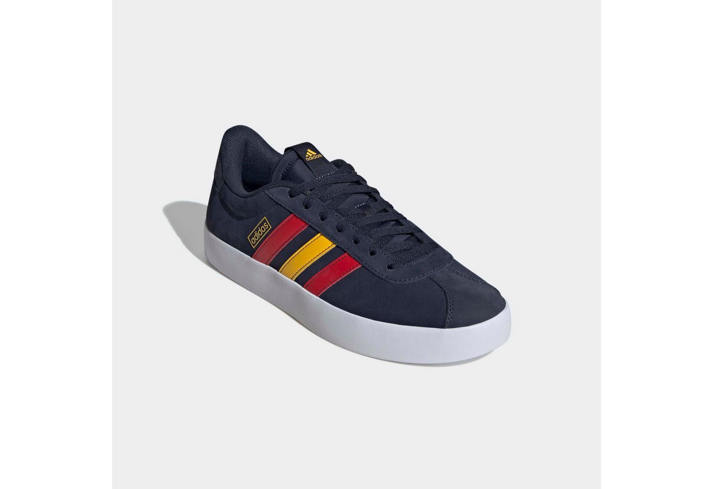adidas Sportswear VL COURT 3.0 Sneaker inspiriert vom Design des adidas samba (blau)