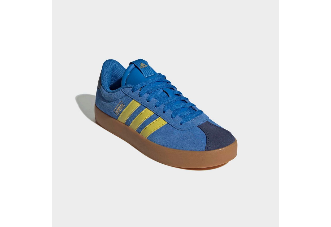 adidas Sportswear VL COURT 3.0 Sneaker inspiriert vom Design des adidas samba (blau)