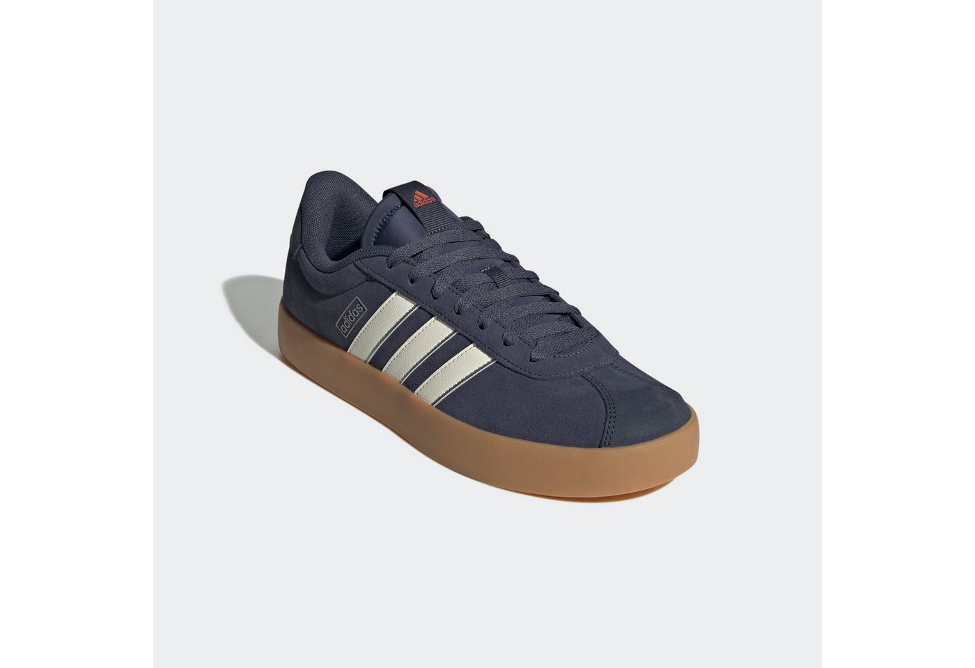 adidas Sportswear VL COURT 3.0 Sneaker inspiriert vom Design des adidas samba (blau/weiß)
