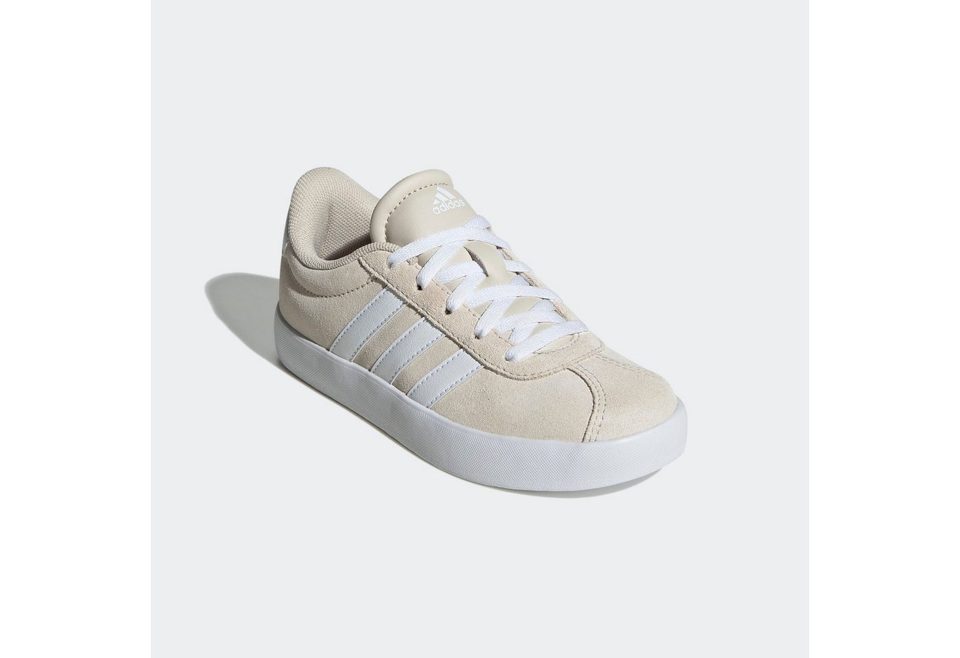 adidas Sportswear VL COURT 3.0 Sneaker inspiriert vom Design des adidas samba, für Kinder & Jugendliche (beige)