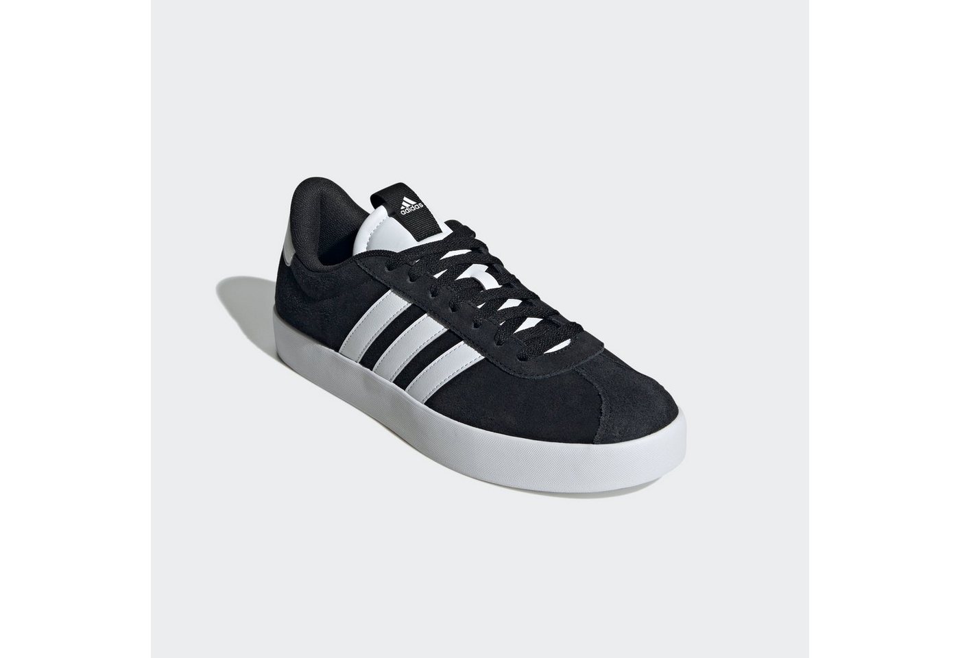 adidas Sportswear VL COURT 3.0 Sneaker inspiriert vom Design des adidas samba (schwarz)