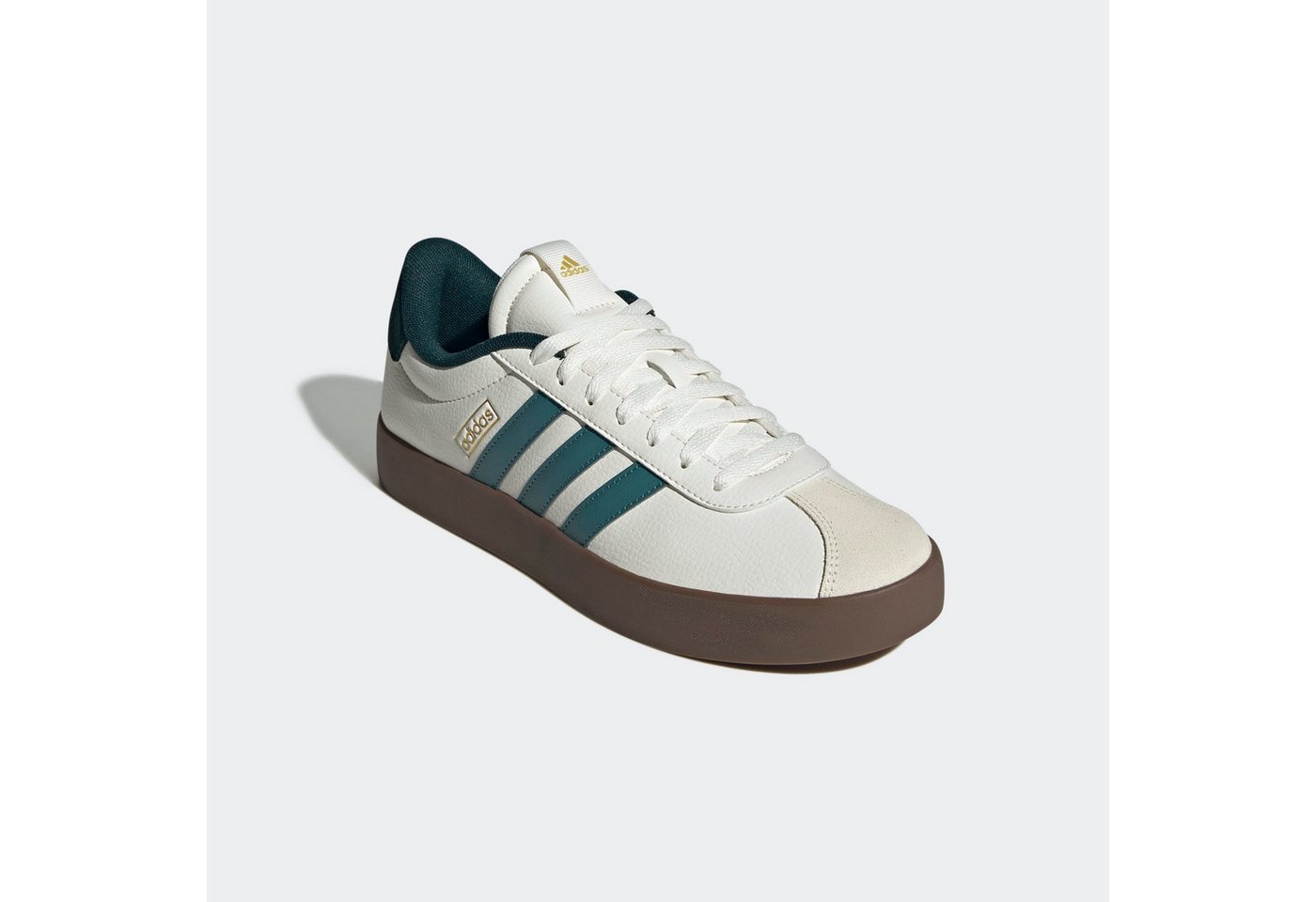 adidas Sportswear VL COURT 3.0 Sneaker inspiriert vom Design des adidas samba (weiß)