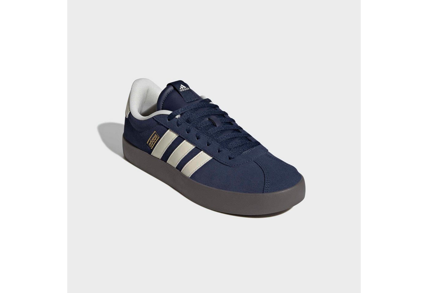 adidas Sportswear VL COURT 3.0 Sneaker inspiriert vom Design des adidas samba (weiß)
