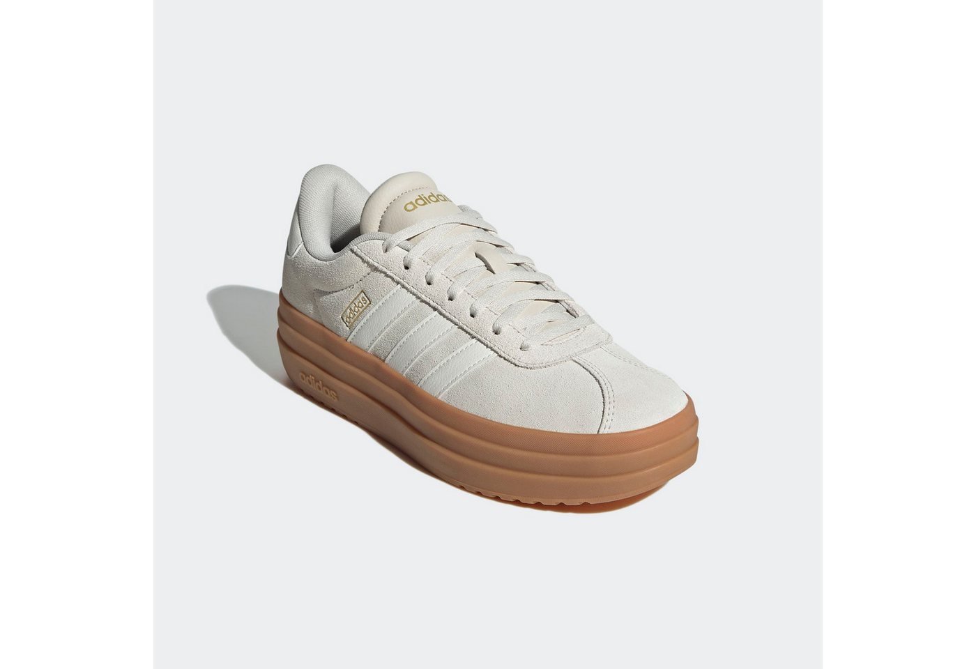 adidas Sportswear VL COURT BOLD Plateausneaker Design auf den Spuren des adidas Gazelle Bold (beige)