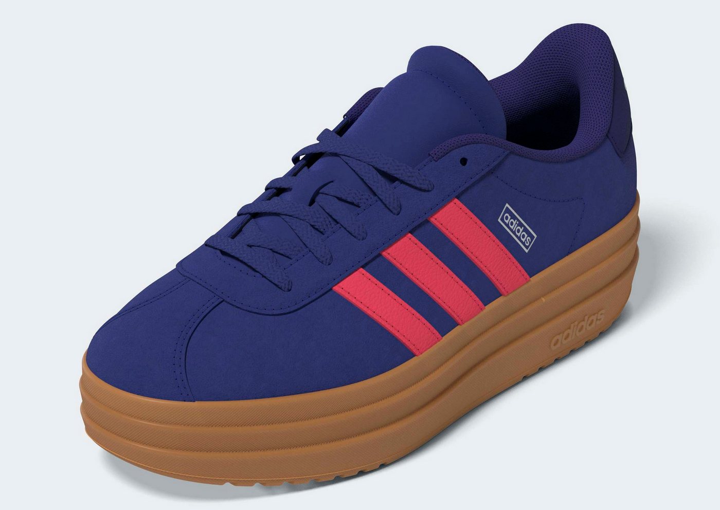 adidas Sportswear VL COURT BOLD Plateausneaker inspiriert vom Design des adidas gazelle bold, für Jugendliche (lila)