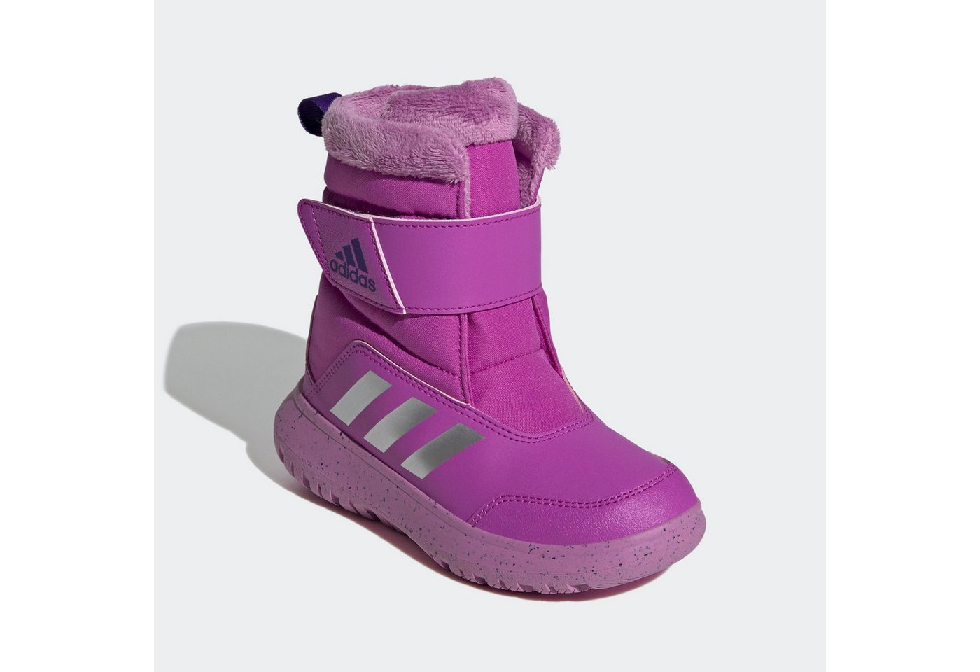 adidas Sportswear WINTERPLAY KIDS STIEFEL Winterstiefel Snowboots, Winterboots, Winterschuhe, für Kinder (lila/silber)