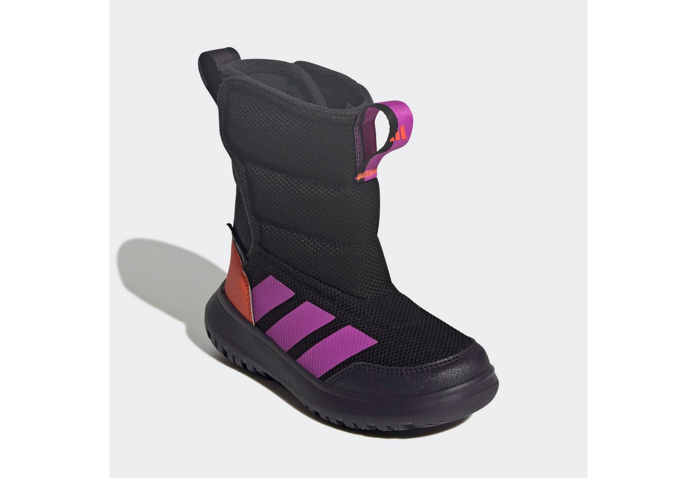 adidas Sportswear WINTERPLAY KIDS Winterstiefel Winterschuhe, Winterboots, Snowboots, für Kinder (schwarz/lila/orange)