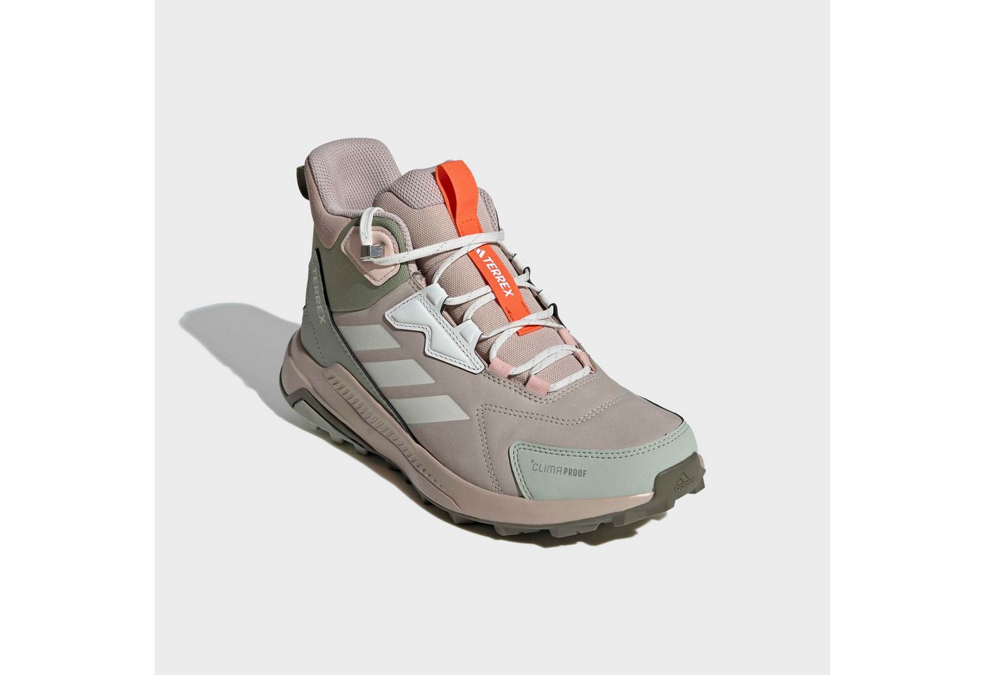 adidas Terrex ANYLANDER MID LEA CP W Wanderschuh wasserdicht und aus Leder