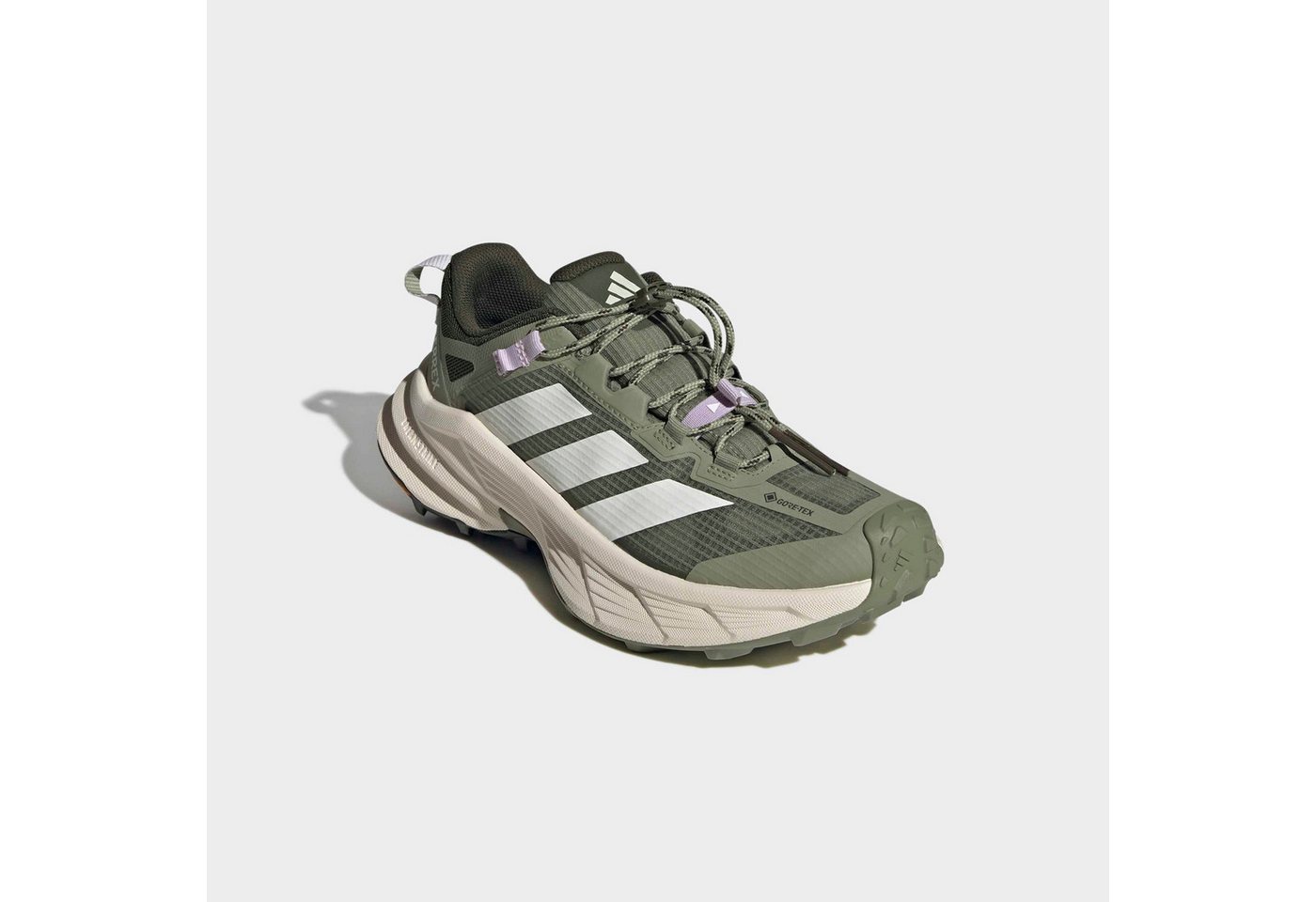 adidas Terrex FREEHIKER SL GORE-TEX Wanderschuh wasserdicht dank Gore-Tex Membrane (grün/weiß)