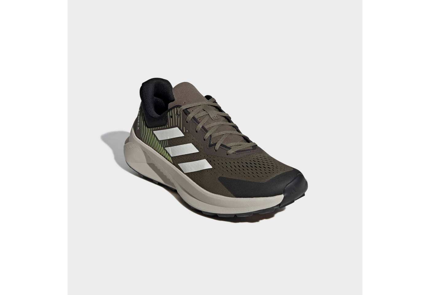 adidas Terrex SOULSTRIDE FLOW Trailrunningschuh (grün/weiß)