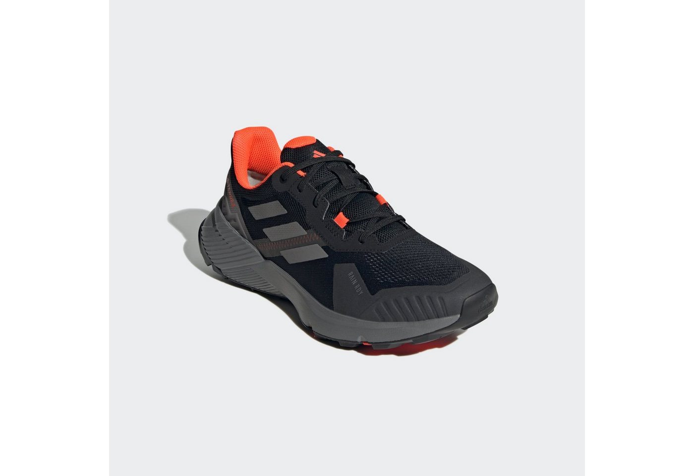 adidas Terrex SOULSTRIDE RAIN.RDY TRAILRUNNING Trailrunningschuh wasserdicht (schwarz/grau/rot)