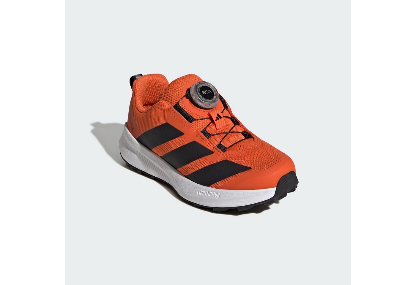 adidas Terrex TERREX AGRAVIC BOA KIDS TRAILRUNNING-SCHUH Trailrunningschuh (1-tlg) (orange/schwarz/weiß)