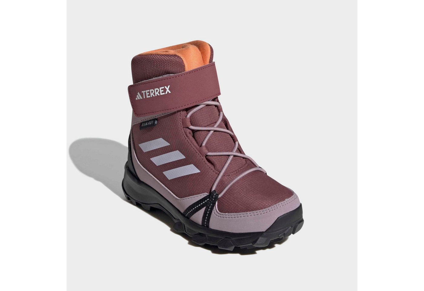 adidas Terrex TERREX SNOW HOOK-AND-LOOP COLD.RDY WINTER Winterstiefel wasserdicht und wärmend, für Kinder (silber)
