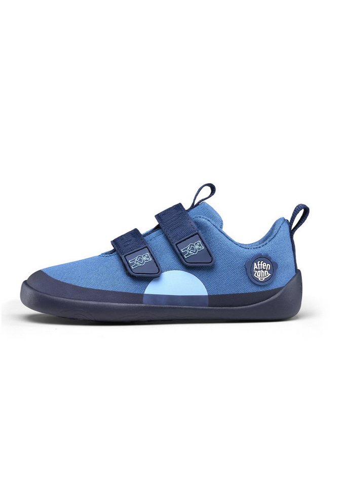 Affenzahn Barfußschuh Baumwolle Lucky Sneaker (blau)