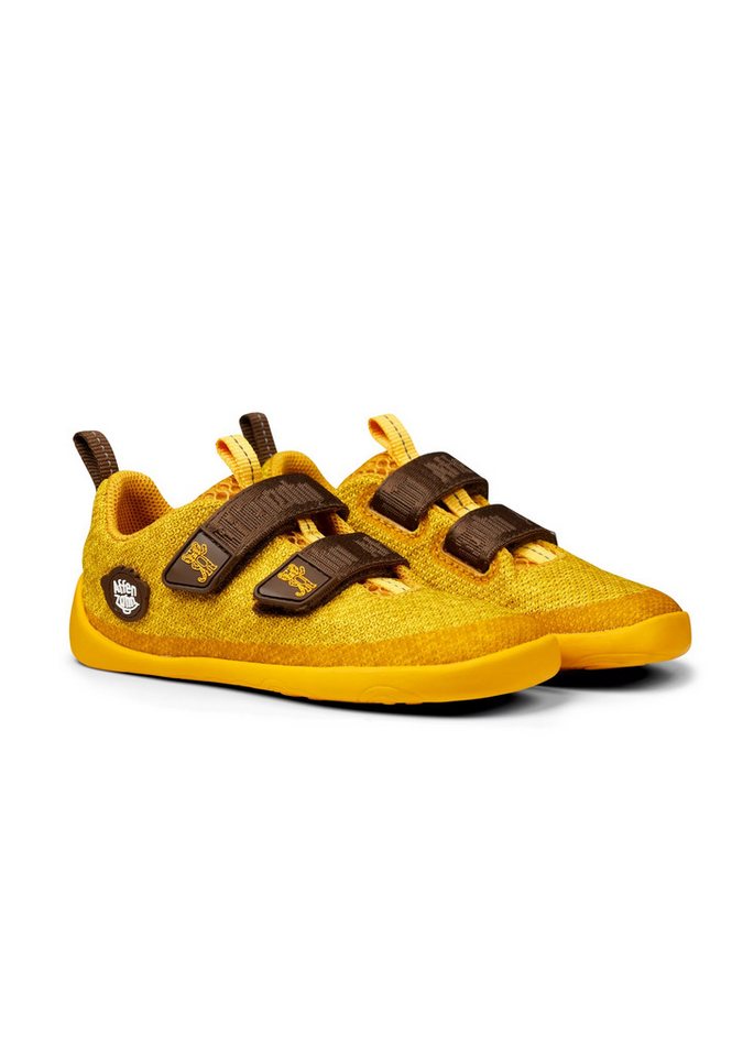 Affenzahn Knit Happy . Sneaker nach Barfußschuhprinzip (gelb)
