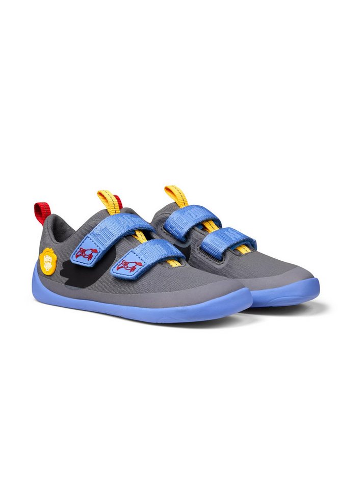 Affenzahn Baumwolle Lucky Sneaker nach Barfußschuhprinzip (grau)