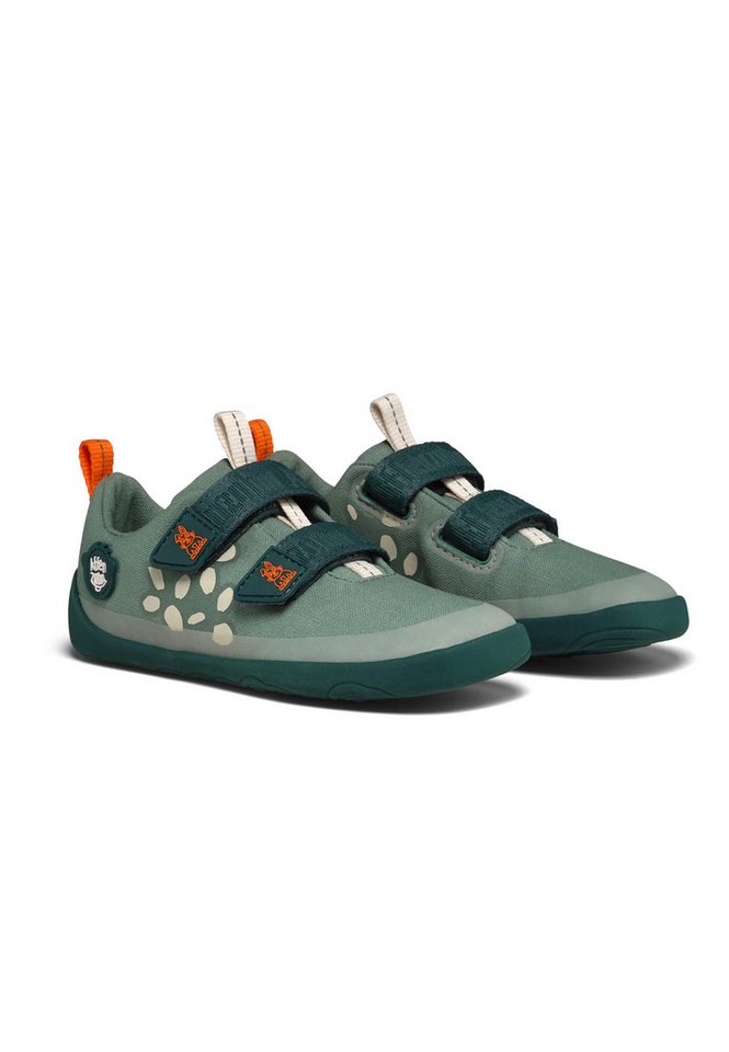 Affenzahn Baumwolle Lucky Sneaker nach Barfußschuhprinzip (Hase - Türkis)