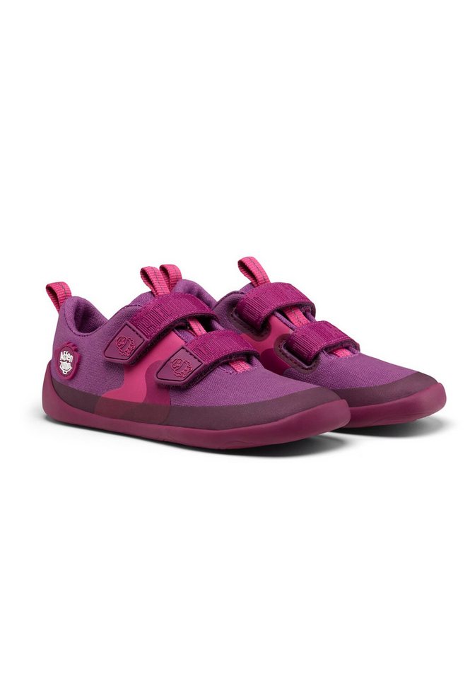 Affenzahn Baumwolle Lucky Sneaker nach Barfußschuhprinzip (lila)
