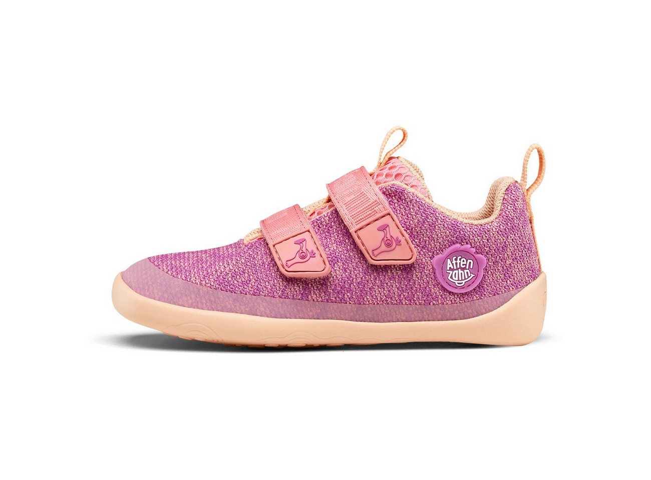 Affenzahn Knit Happy - Flamingo Sneaker