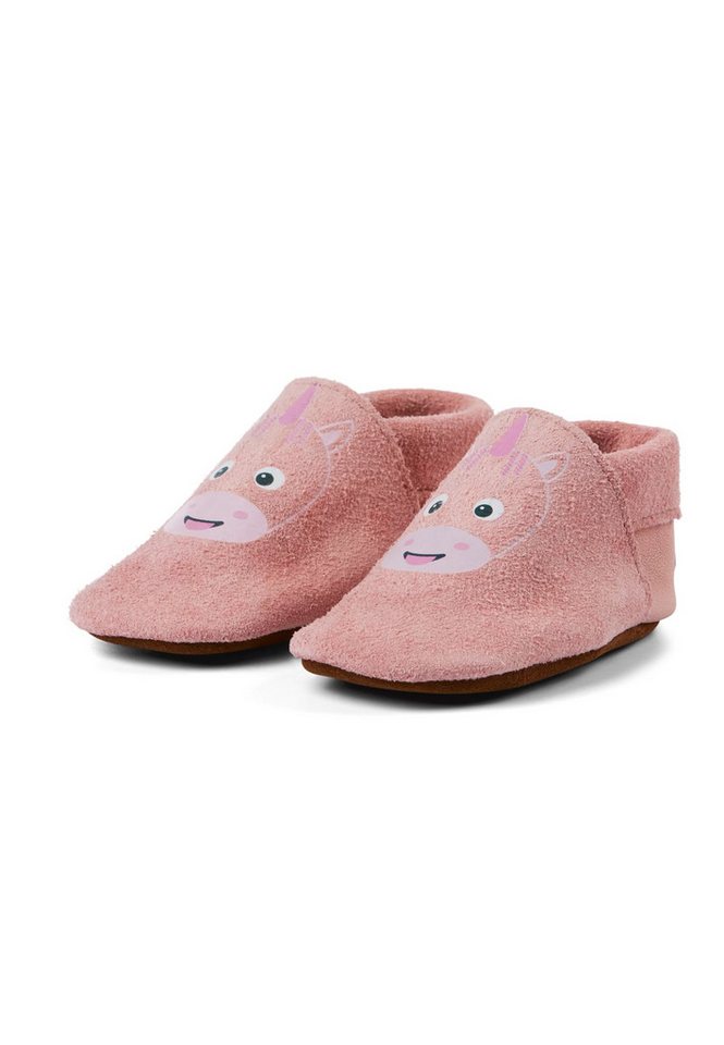 Affenzahn Krabbelschuh Leder Crawly Lauflernschuh aus echtem Leder