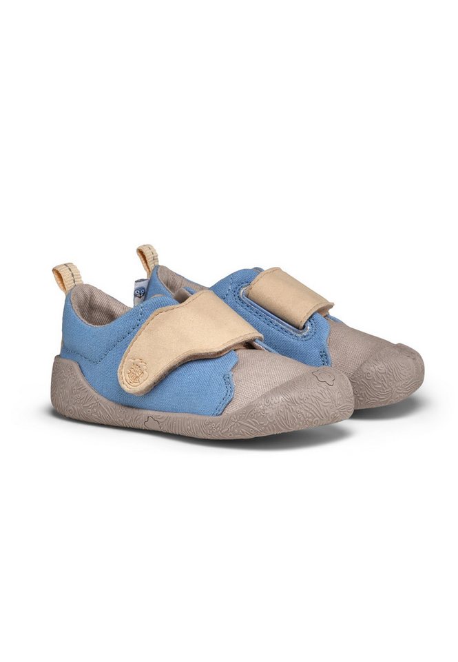 Affenzahn Baumwolle Smally Lauflernschuh Vegan (blau)