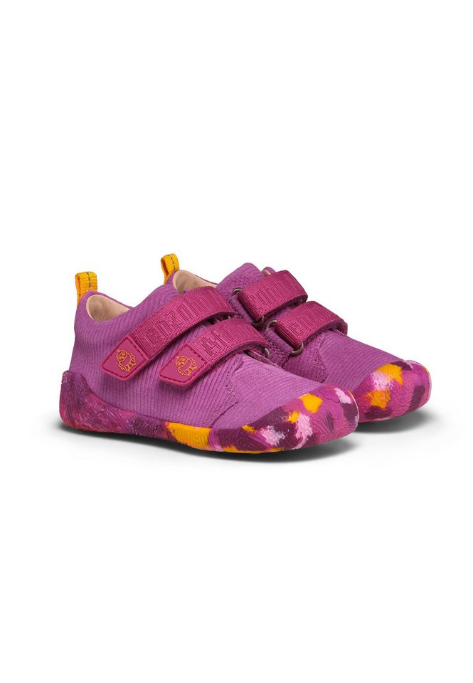 Affenzahn Leder Walky Lauflernschuh aus echtem Leder (Vogel - Beere)