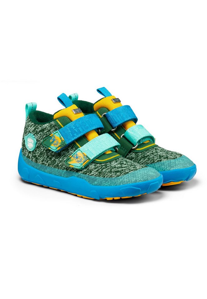 Affenzahn Übergangsschuh Knit Happy Sneaker (bunt/grün)